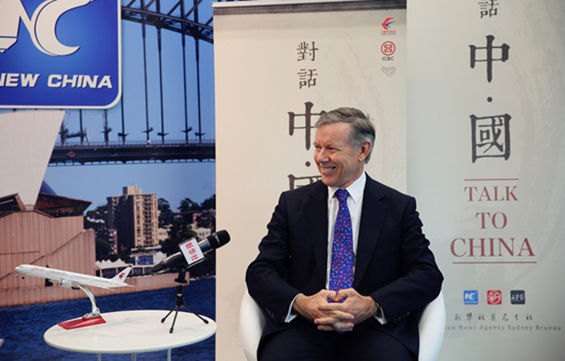 访澳大利亚外国投资审查委员会主席布赖恩·威尔逊