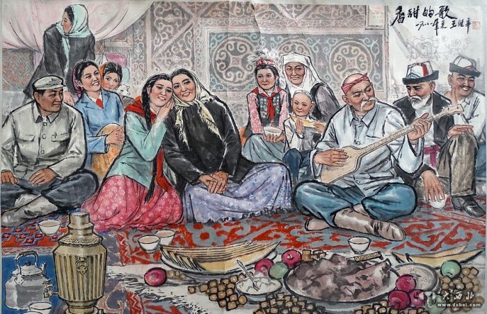 王维辛画作欣赏