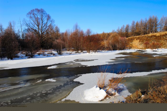 阿尔山三潭峡美景