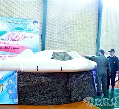 资料图:伊朗俘获的美RQ-170无人机