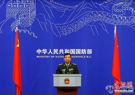 资料图:国防部新闻发言人耿雁生