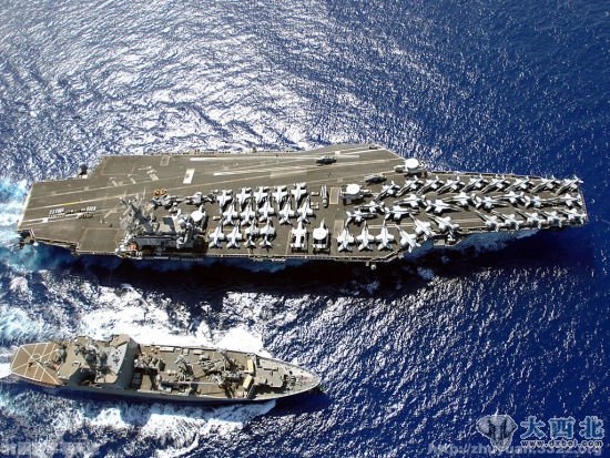 资料图：美国CVN73华盛顿号航母