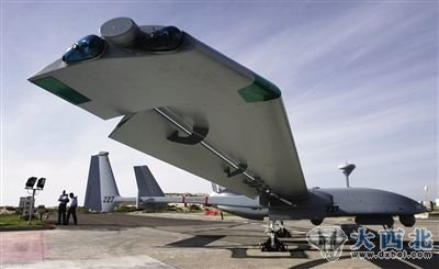 资料图:以色列苍鹭TP无人机