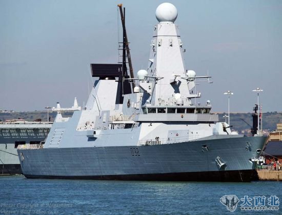 资料图:英国45型驱逐舰