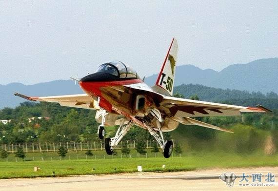 资料图:T-50高级教练机 资料图:T-50高级教练机