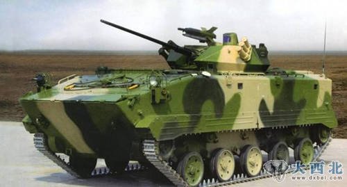 资料图:中国ZBD-2000伞兵战车 资料图:中国ZBD-2000伞兵战车