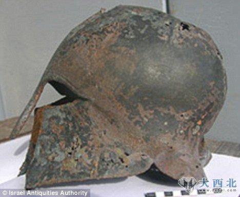 头盔的主人可能是一名希腊雇佣兵 头盔的主人可能是一名希腊雇佣兵