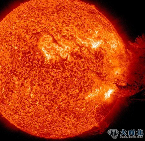 比这个大很多倍的太阳耀斑将给地球带来巨大灾难。未来10年发生这种事情的可能性高达12% 比这个大很多倍的太阳耀斑将给地球带来巨大灾难。未来10年发生这种事情的可能性高达12%