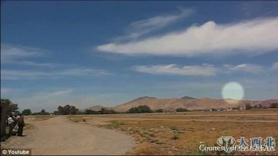 2010年,智利境内一座空军基地上空出现一个不明飞行物 2010年,智利境内一座空军基地上空出现一个不明飞行物