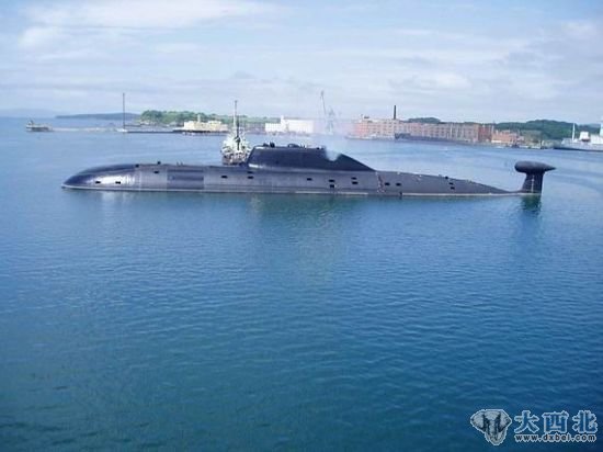 资料图:准备租借给印度的“海豹”号核攻击潜艇。
