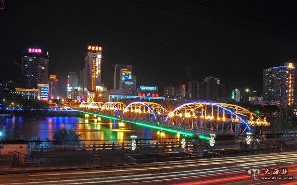 兰州夜景