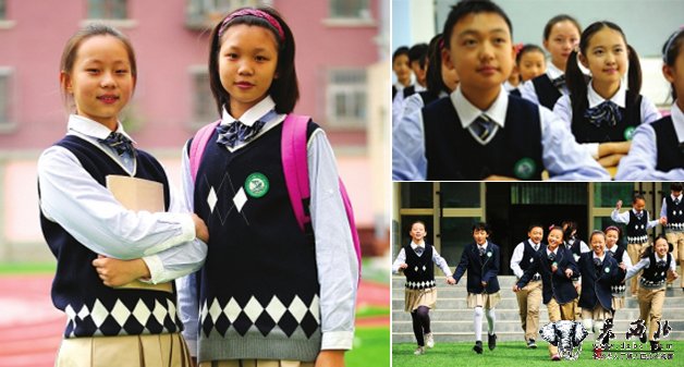 一只船小学校服被赞“兰州最美校服”