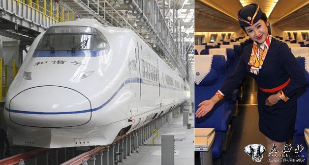 新疆进入高铁时代 靓丽动姐亮相