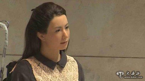 日本美女机器人出演电影要抢明星饭碗？（组图）