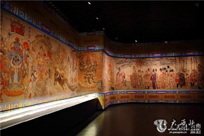 博物馆展区一角