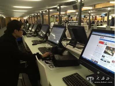 会场媒体中心启动,为不同类型媒体提供专属区