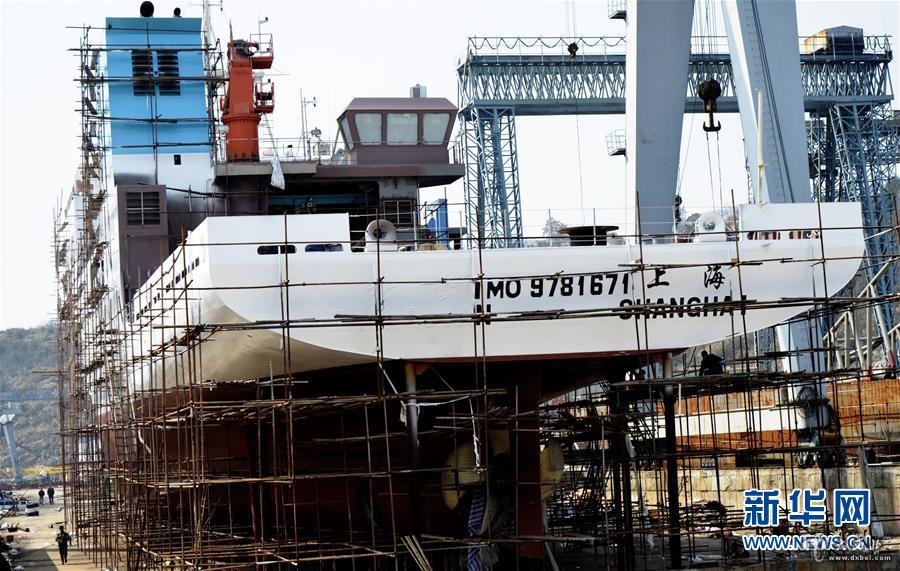 #(科技)(2)万米级载人深渊器科考母船“张謇”号基本完工