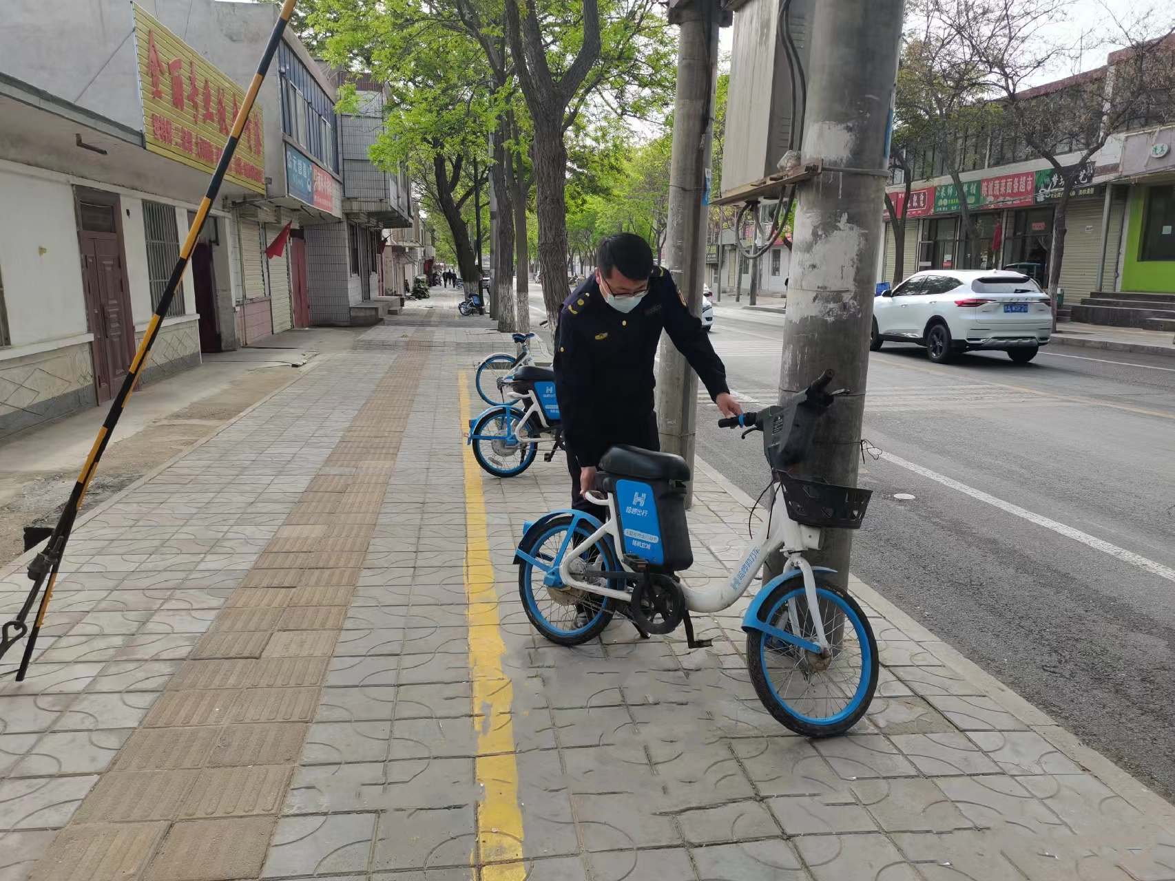 西固城管局开展非机动