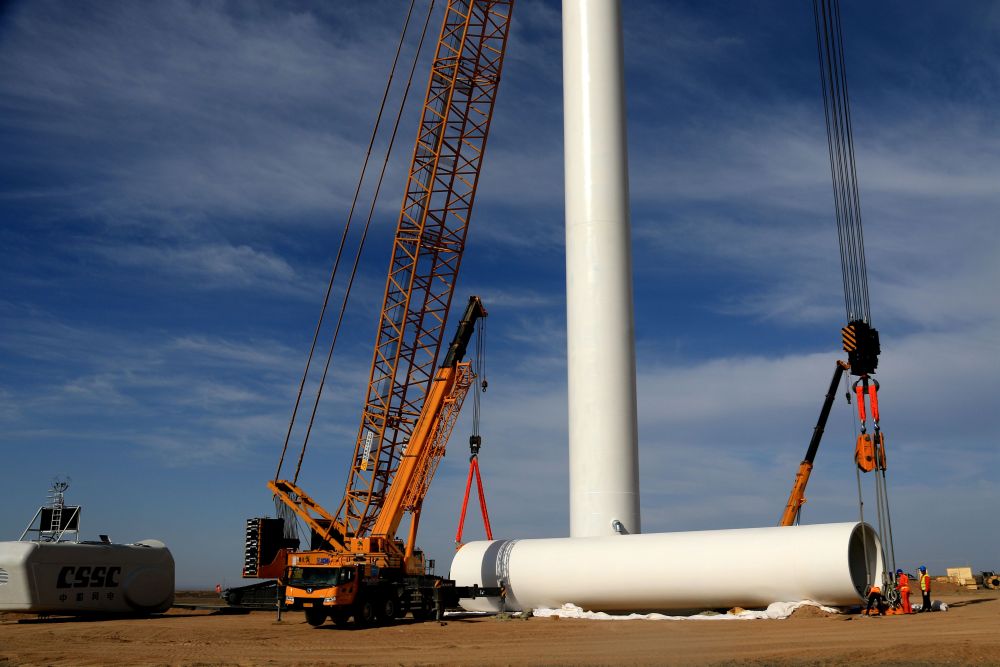 甘肃敦煌首个风电项目