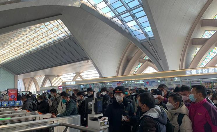 银川车站春节期间发送