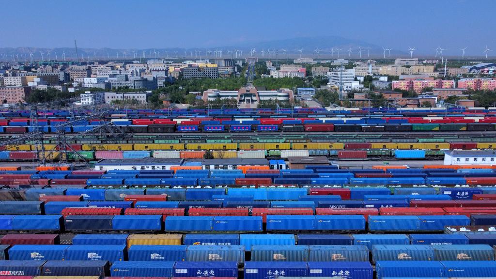 阿拉山口口岸:跨境电