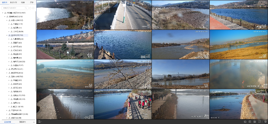 黄河上游甘肃段巡河护